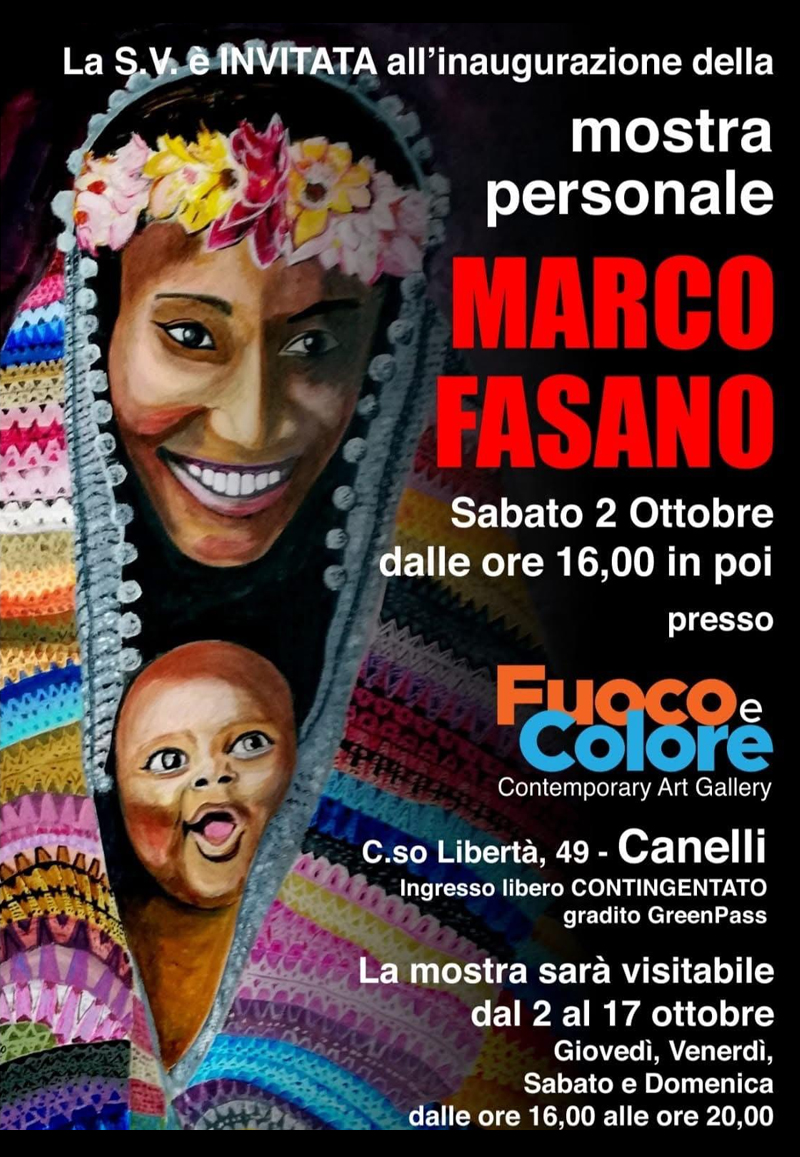 Mostra personale - Marco Fasano